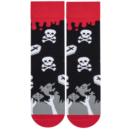Kolorowe skarpetki Halloween Meskie na prezent