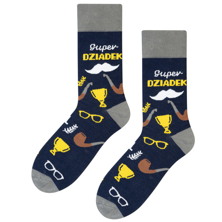 Prezent na dzień babci i dziadka Skarpetki 5JSocks