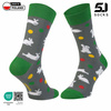 Skarpetki męskie 5JSocks Wielkanoc kolorowe