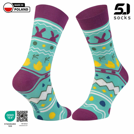 Skarpetki 5JSocks Wielkanoc zestaw skarpetki męskie