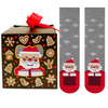 Skarpetki świąteczne MIKOŁAJ pudełko na prezent