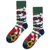 Zestaw 4x na prezent skarpetki świąteczne 5J SOCKS Święta Polskie