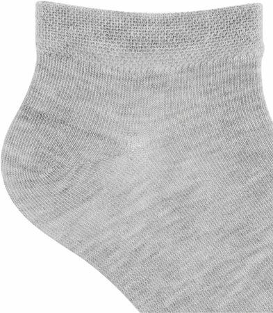 Stopki bawełniane szary melanż