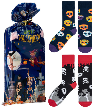 Skarpety męskie bawełniane klasyczny wzór 7-pak