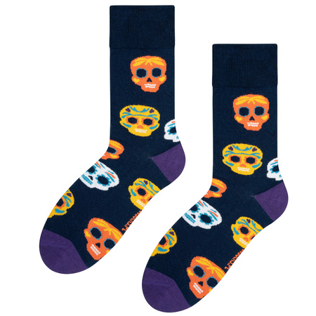 Skarpetki Halloween kolorowe śmieszne męskie