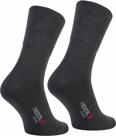 Skarpetki bezuciskowe grafit