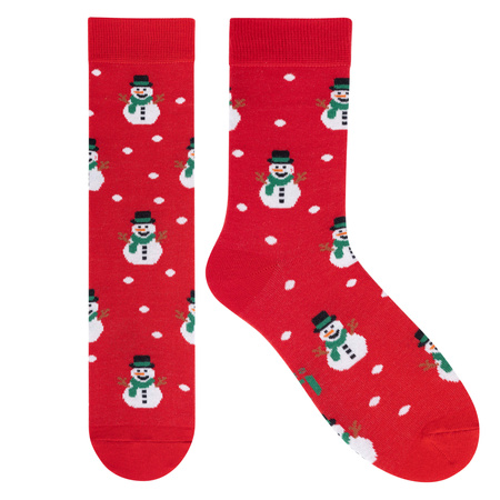 Zestaw 4x skarpetki na prezent świąteczne 5J SOCKS Polskie