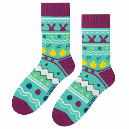 Zestaw 3x skarpetki 5JSocks Wielkanoc męskie