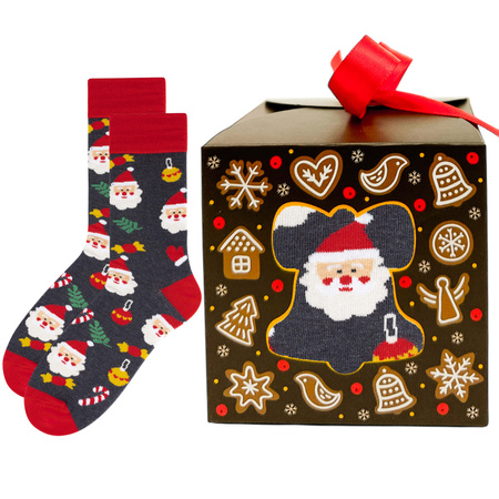 Skarpety preznet na święta świąteczne pod choinkę męskie