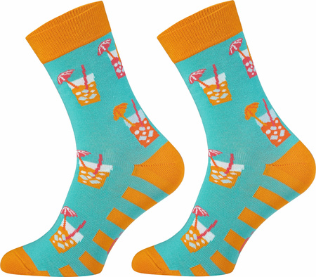 Skarpety bawełniane drinki