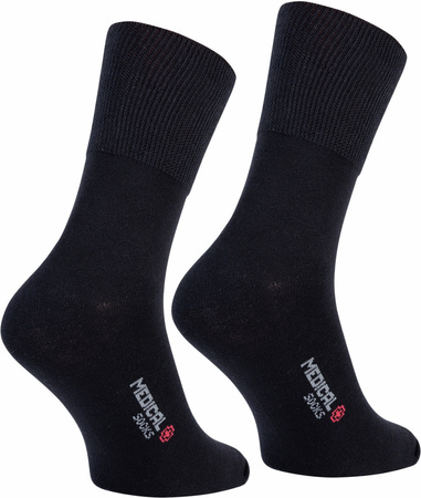 Skarpetki bezuciskowe czarne