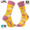 Skarpetki damskie Wielkanoc 5JSocks jajk króliczki