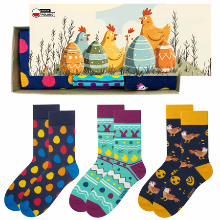 Skarpetki 5JSocks Wielkanoc zestaw skarpetki męskie
