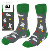 Skarpetki męskie 5JSocks Wielkanoc kolorowe