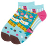 Stopki kolorowe 5JSocks na Dzień Mamy babeczki