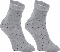 Skarpetki damskie bawełniane w kropki