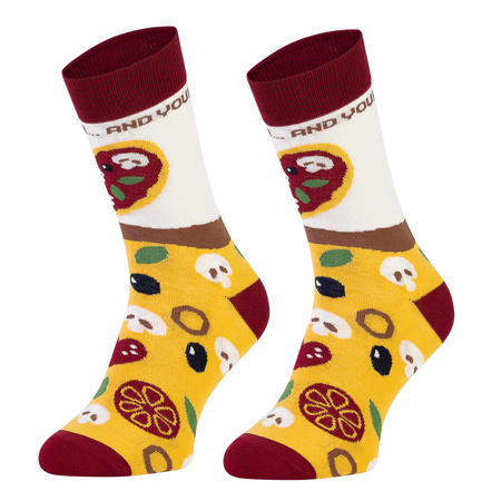 Zestaw 2x skarpet 5JSOCKS na WALENTYNKI męskie kolorowe POLSKIE