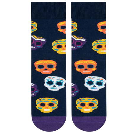 Kolorowe skarpetki Halloween Meskie na prezent