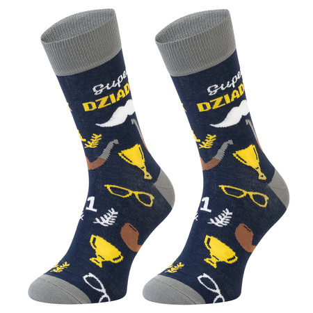 Prezent na dzień babci i dziadka Skarpetki 5JSocks