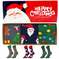 Zestaw prezentowy 3x skarpety na święta 5J Socks Polskie