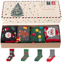 Skarpety Zestaw 4x na prezent 5J SOCKS dla faceta męskie POLSKIE