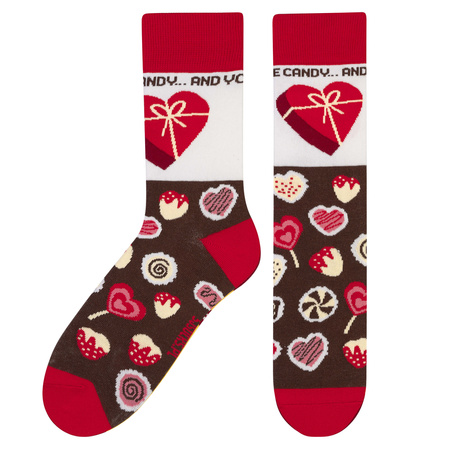 Zestaw 2x skarpety 5JSOCKS WALENTYNKI damskie prezent dla niej POLSKIE