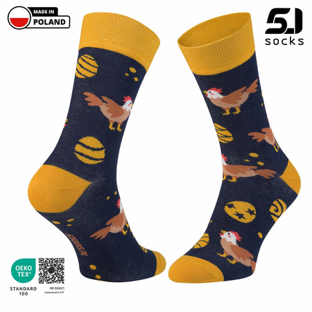 Zestaw 3x skarpetki meskie 5JSocks Wielkanoc