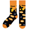 Śmieszne Kolorowe skarpetki Halloween Męskie na prezent