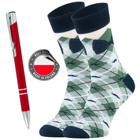 Prezent na Dzień TATY OJCA urodziny skarpety skarpetki