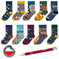 Skarpety 5J Socks 10x zestaw kolorowe bawełniane