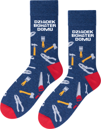 Prezent na dzień babci i dziadka Skarpetki 5JSocks