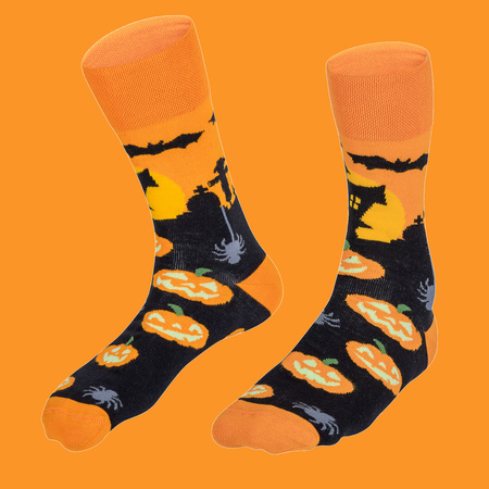Kolorowe skarpetki Halloween Męskie