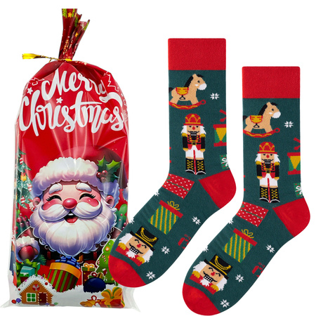 Świąteczne skarpetki na prezent męskie