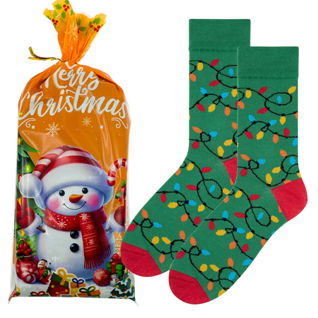 Skarpety na święta bawełniane na prezent skarpetki męskie