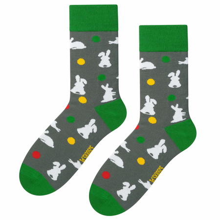 3 pary skarpetki kolorowe 5JSOCKS Wielkanoc męskie