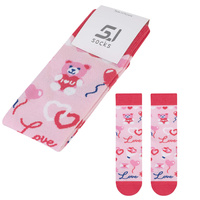 Skarpetki damskie 5JSOCKS na WALENTYNKI dla niej Polski Produkt