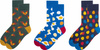Skarpety Prezent na Wielkanoc Śmieszne Kolorowe bawełniane