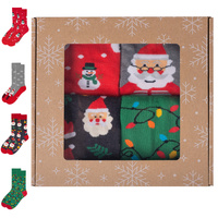 Zestaw prezent na święta skarpetki kolorowe