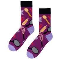 Skarpety bawełniane damskie kolorowe na prezent