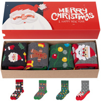 Skarpetki na prezent Zestaw 4x 5J SOCKS dla faceta męskie POLSKIE