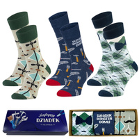 Preznet Zestaw dla Dziadka skarpetki 5J Socks Porodukt Polski