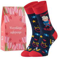 Skarpetki prezent dla babci