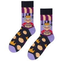 Skarpetki damskie 5J Socks kolorowe prezent na Dzień Babcia