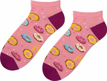 Stopki kolorowe donaty