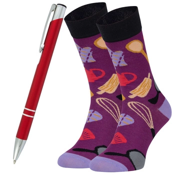 Skarpetki na DZIEŃ BABCI 5JSOCKS Polskie bawełniane długie