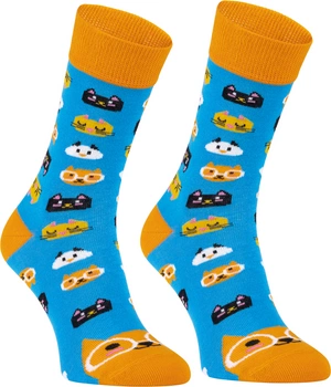 Skarpetki kolorowe kotki