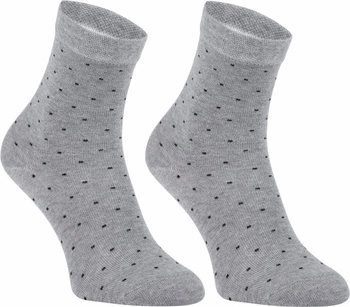 Skarpetki damskie bawełniane w kropki